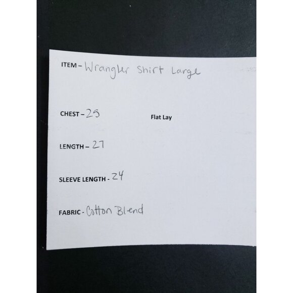 Wrangler Western Pearl Snap Shirt Men's Size Large Red - Picture 8 of 8